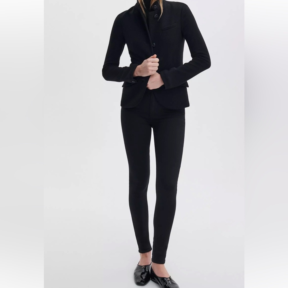 rag & bone Women's Jet Black Skinny Jeans